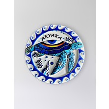 Mundy Akyaka Polyester Kabartmalı Kaplumbağalı Magnet 7 cm Dekoratif Hediyelik Buzdolabı Süsü (KOD:1299)