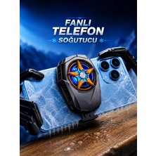 Marsilyan- Fanlı Radyatör Soğutucu Telefon Soğutucu Tüm Telefonlara Uyumlu