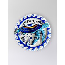 Mundy Kuşadası Polyester Kabartmalı Kaplumbağalı Magnet 7 cm Dekoratif Hediyelik Buzdolabı Süsü (KOD:1301)