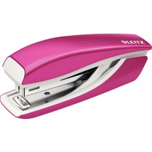 Leitz Zımba Wow Mini, 10 Sayfa Kapasiteli, Metalik Pembe
