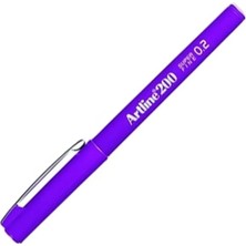 Artline : 220N Super Fine Ince Keçe Uçlu Yazı Kalemi : 0,2 mm : Magenta