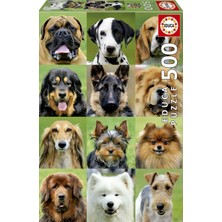 Educa 500 Parçalık Köpek Kolajı Puzzle