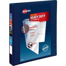 Avery Heavy Duty View 3 Halkalı Klasör, 2,5 cm One Touch Ezd Halka, 21,6 x 27,9 cm Kağıt Için, 1 Den