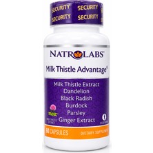 Milk Thistle 585 Mg | 420 Mg Silimarin | 60 Kapsül | Deve Dikeni Ekstresi & Bitkisel Karışım