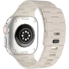 Sepetopia Apple Watch Ultra 49MM Wowen Kordon - Bej