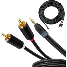 Sepetopia SWR2110/93 30 Metre 3.5mm Stereo 2 Rca Aux Ses Kablosu Hi-Fi