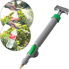 Sepetopia SN-24910 Ayarlanabilir Basınçlı Su Köpük Püskürtme Başlığı (Tüm Pet Şişelere Uyumlu)
