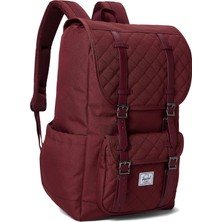 Herschel Little America Unisex Sırt Çantası 11390-06501-OS Oxblood Red Quilted Std