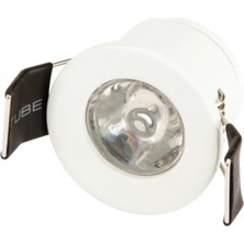 Marsilyan Cata Ct 5270 1.5W Yıldız LED Spot Beyaz Kasa 6400K Beyaz Işık