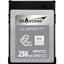 Exascend Element 256GB Cfexpress Type-B Hafıza Kartı