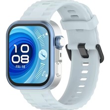 Sepetopia Huawei Watch Fit 3 Klasik Kordon - Açık Mavi
