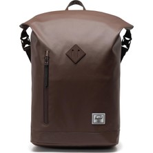 Herschel Roll Top Üstü Rulolu Unisex Sırt Çantası 11194-06647-OS Chocolate Brown Tonal Std