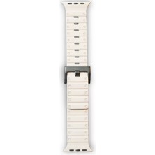 Sepetopia Apple Watch 42MM Magnus Mıknatıslı Silikon Kordon - Yıldız Işığı