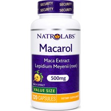 Macarol Maca Kökü Ekstresi 500 Mg 120 Kapsül | Enerji ve Desteği