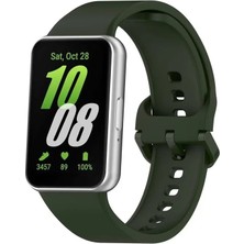 Sepetopia Samsung Galaxy Fit 3 Klasik Kordon - Haki Yeşil