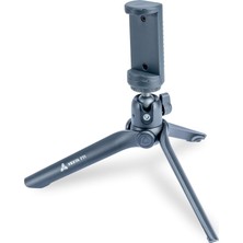 Vanguard Vesta Mini Alüminyum Masa Üstü Tripod Akıllı Telefon Tutuculu