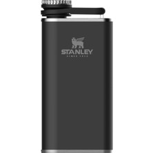 Stanley The Easy-Fill Wide Mouth Flask 0.23L Cep Matarası 10-00837-0071 Siyah