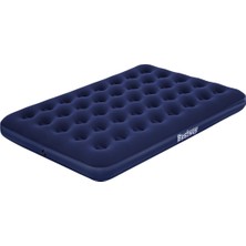 Bestway Horizon Şişme Kamp Yatağı, Çift Kişilik 191 x 137 x 22 Cm, 300 Kg'a Kadar Destekler, Mavi