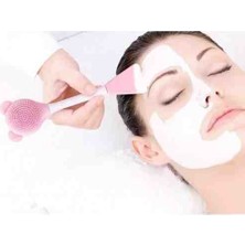 Şirin Home 2in1 Çok Fonksiyonlu Cilt Bakım Fırçası ve Maske Spatulası