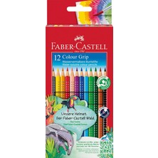 Graf Von Faber-Castell Faber-Castell Grip 2001 Boya Kalemi, Karton Kutu, 12 Renk