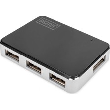 Digitus Usb-Hub - 4 Bağlantı Noktası - Yüksek Hızlı USB 2.0-480 Mbit/s - Tak ve Çalıştır - Bağlantı