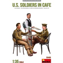 Miniart 35406 1:35 Kafedeki Amerikan Askerler