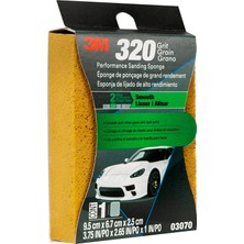 3m Performance Zımpara Süngeri, 03070, 320 Granülasyon, 9,5 x 6,7 x 2,5 Cm, 1 Adet