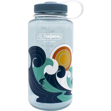 Nalgene Unisex – Yetişkin Wh Içecek Şişesi, Retro Deniz Köpüğü, 1 L