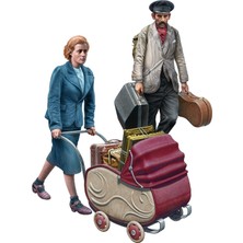 Miniart 38084 1:35 1:35 Sığınmacılar. Müzisyen Aile