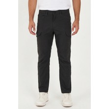 Onz Scoutland Büyük Beden Battal Boy Erkek Siyah Su Geçirmez Kışlık Outdoor Softshell Pantolon
