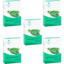Anatolia Soap Biberiye Sabunu Bitkisel Sabun Saç ve Cilt Bakımı Canlandırıcı Doğal Aromatik El Yapım