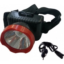 My Best Store Gold Silver GS-5032A 3 Watt Power LED Şarj Edilebilir Kafa Feneri