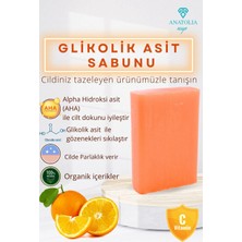 Anatolia Soap Glikolik Asit Portakal Sabunu Aha Bha Peeling Cilt Yenileyici Gözenek Sıkılaştırıcı