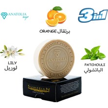 Anatolia Soap Paçuli Zambak Portakal Sabunu Selülit Karşıtı Sıkılaştırıcı Aromaterapi Canlandırıcı