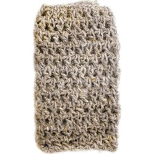 Anatolia Soap El Örmesi Keçi Kılı Banyo Lifi Hamam Peeling Kesesi Selülit Karşıtı Vücut Lifi El Örme
