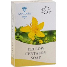 Anatolia Soap Sarı Kantaron Sabunu Cilt Onarıcı Bariyer Yenileyici Yatıştırıcı Bitkisel Doğal El Yap