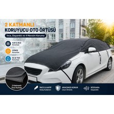 Gard Oto Kar Buz Güneş Brandası Yarım Oto Branda 4mevsim Hatchback Brandsı
