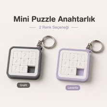 Justone 2 Adetmini Puzzle Anahtarlık Çanta Süsü Kaydırmalı Zeka Oyunu