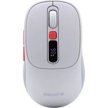 Seclife Seclıfe SC-300 Kablosuz Sessiz Mouse Beyaz