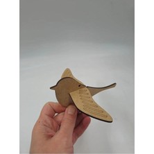 Mu Art Ahşap Sevimli Kuş No2 Ahşap Boyama Okul Dıy Etkinlik Aktivite Sanat 13 cm