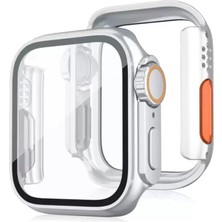 Naturion Newface Apple Watch 44MM Watch 49MM Kasa Dönüştürücü ve Ekran Koruyucu - Çöl Titanyum