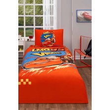 Özdilek Cars Neon Drift Tek Kişilik Disney Lisanslı Lastikli Çarşaf Çocuk Pike Takımı