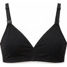 Baby Mom Anne Kapsız Emzirme Sütyeni Dantel Yaka Strappy