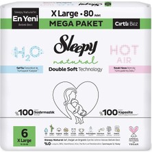 Sleepy D.s Natural Mega 6 Beden,80 Adet