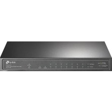 TP-Link Tp-Lınk TL-SG1210P 10 Port Gbit 8 Port Poe+ 63W 1xgbit+1xsfp Uplink Desktop Yönetilemez Switch