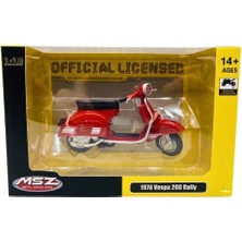 Genel Tedarik 1/18 Weber 1976 200 Rally Model Motosiklet
