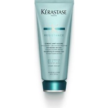 Kerastase Résistance Ciment Anti-Usure Onarıcı Saç Kremi 200 ml Keratin İçerikli Yıpranmış Saçlar İçin
