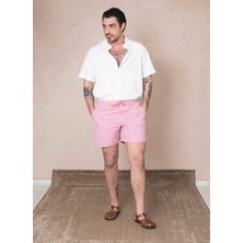 Bey Pembe Erkek Şort Mayo Bymsp