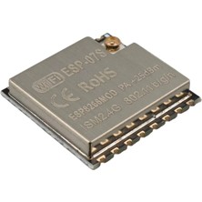 OEM ESP-07S Wifi Modülü ESP8266 Çip Setli Harici Anten Girişli Kablosuz Haberleşme Kartı