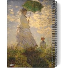 Die Grup A5 Spiralli Defter, 100 Sayfa, Çizgisiz ve Sanat Doku